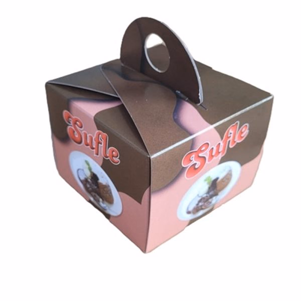 Sufle Kutusu 500 Adet 6 x 6 x 9cm