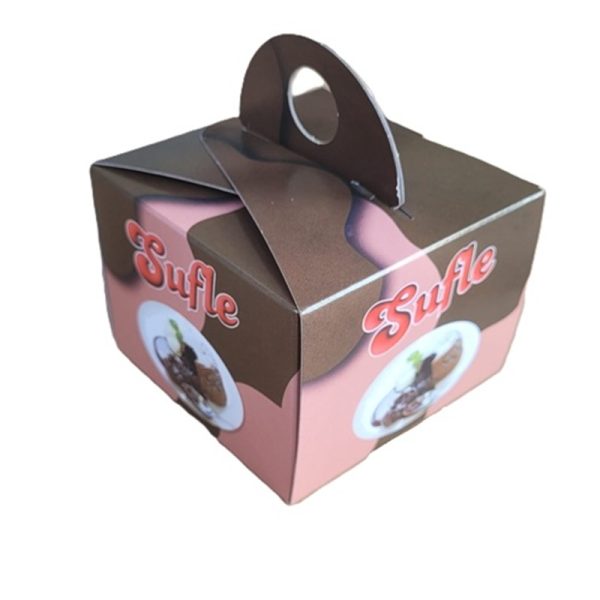 Sufle Kutusu 500 Adet 6 x 6 x 9cm